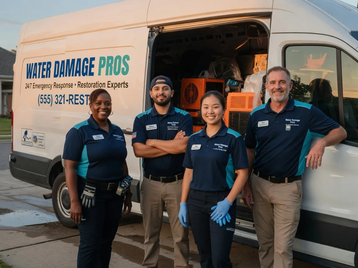 Water Damage Restoration company in Mcleod, ND